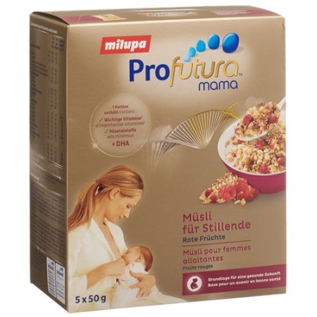 Milupa Profutura Mama Muesli Rote Fruchte 250г