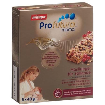 Milupa Profutura Mama Muesliriegel Cran&amp;scho 200г