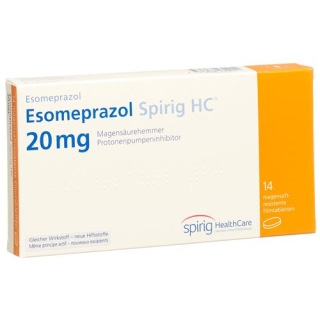 ESOMEPRAZOL SPIRIG HC 20MG DS