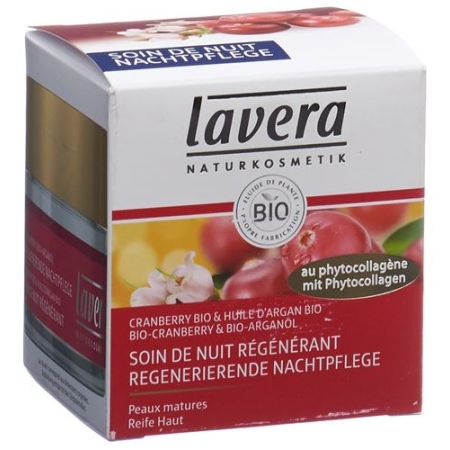 Lavera Regenerierende Nachtpflege Cranberry 50мл