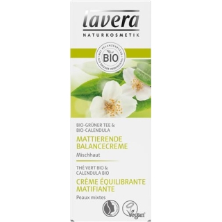 Lavera Mattierende Balancecreme Gruner Tee 50мл