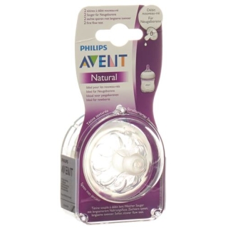 Avent Philips Naturnah-Sauger Neugeborene 2 штуки