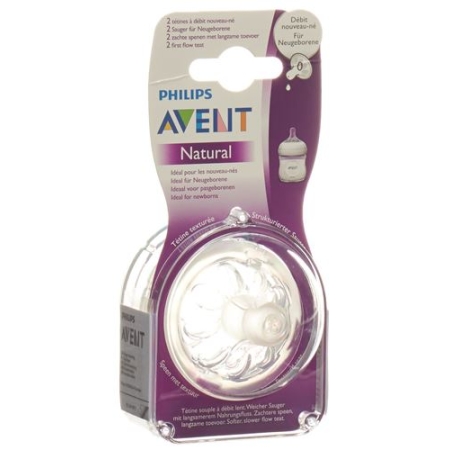 Avent Philips Naturnah-Sauger Neugeborene 2 штуки