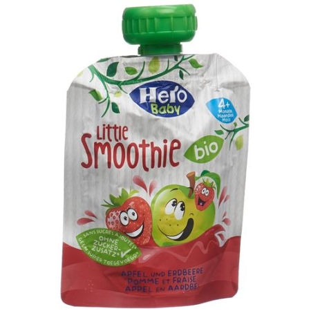 Hero Baby Bio Apfel Erdbeere 90г