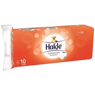 Hakle Professionelle Sauberkeit Weiss FSC 6x 10 штук