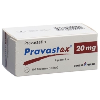 Pravastax 20 mg 100 tablets