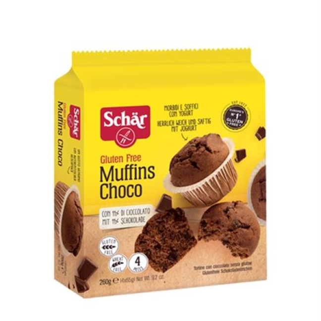 SCHAER MUFFINS CHOCO GLUTENFR