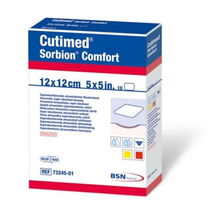 CUTIMED SORB COMFORT 12X12CM