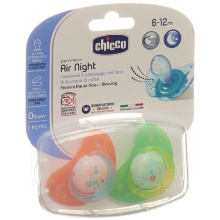 CHICCO PHYS SAUG GLOW 6-12M ID