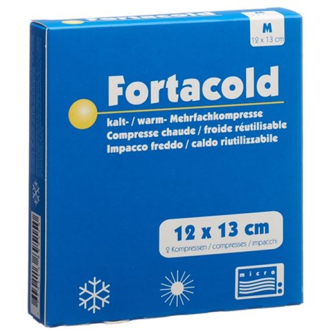 Fortacold Kalt Warm Mehrfachkompr 12x13см 2 штуки