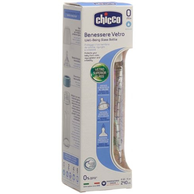 CHICCO BABYFL 240ML 0%BPA