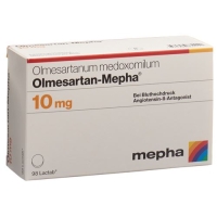 Олмесартан Мефа 10 мг 98 таблеток покрытых оболочкой Олмесартан Мефа 10 мг 98 таблеток покрытых оболочкой