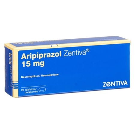 Aripiprazol Zentiva 15 mg 28 tablets