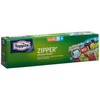 TOPPITS ZIPPER ALLZWECKBEUTEL