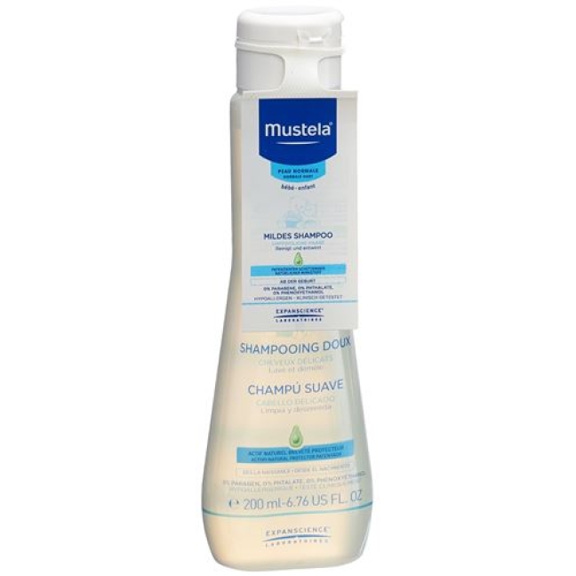 Mustela Mildes Shampoo Normale Haut Flasche 200мл