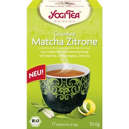 YOGI TEA GRUENTEE MATCHA ZIT