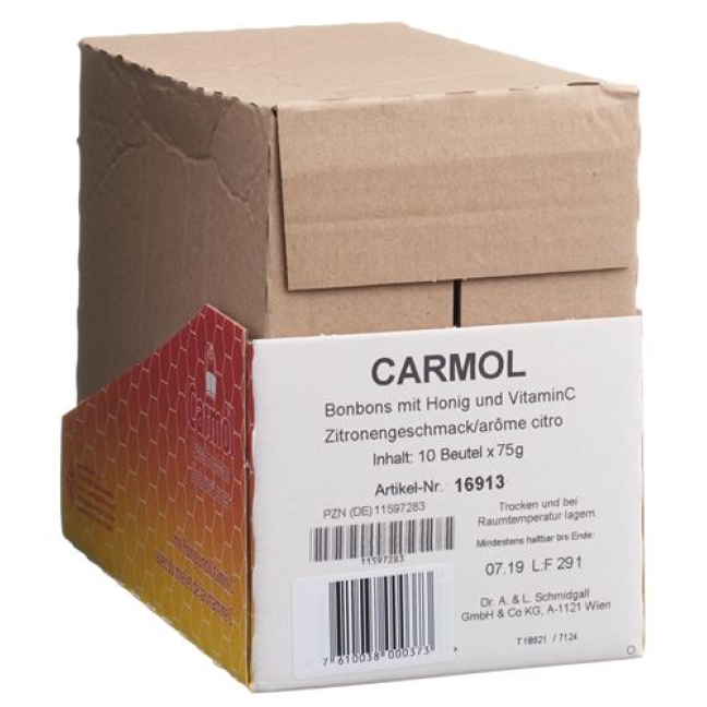 CARMOL LUTSCHBONBONS ZITRONE