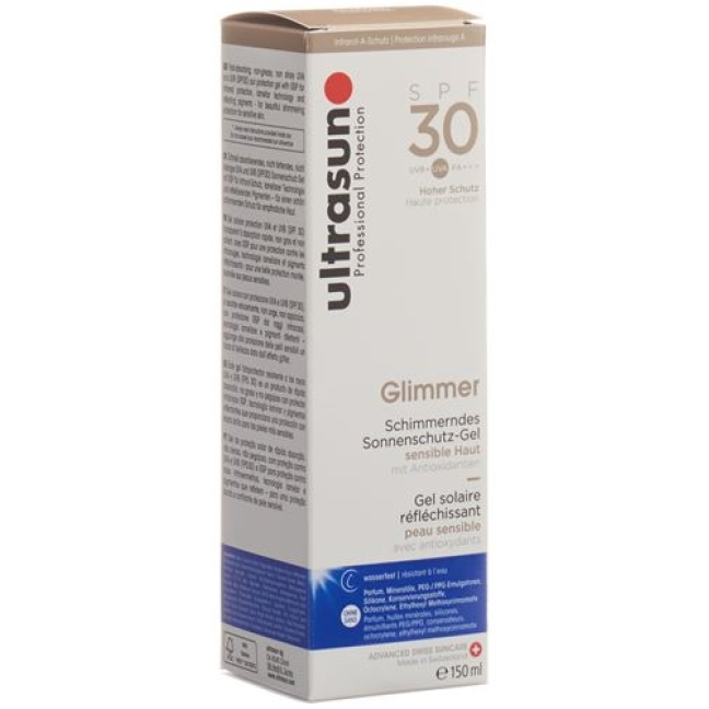 Ultrasun Glimmer SPF 30 150мл