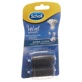 Scholl Velvet Smooth Pedi Roll Ext Sta Diam 2 штуки