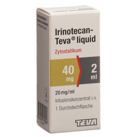 IRINOTECAN TEVA LIQ 40MG/2