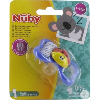 NUBY NUGGI PACI-PALS OVAL SILI