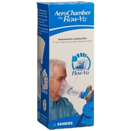 AEROCHAMBER PLUS GRO MASK BLAU