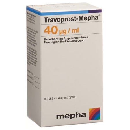 TRAVOPROST MEPHA OPHT 40MC