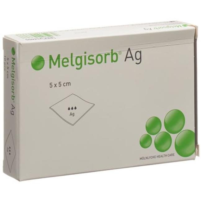 MELGISORB AG 5X5CM