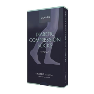 SIGVARIS DIABETIC COMPR SOCKS