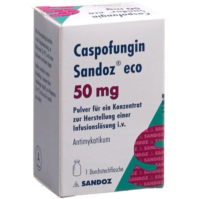 CASPOFUNGIN SANDOZ ECO 50MG KK