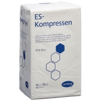 Hartmann Es Kompressen 12-fach 10x10см в пакетиках 100 штук Hartmann Es Kompressen 12-fach 10x10см в пакетиках 100 штук