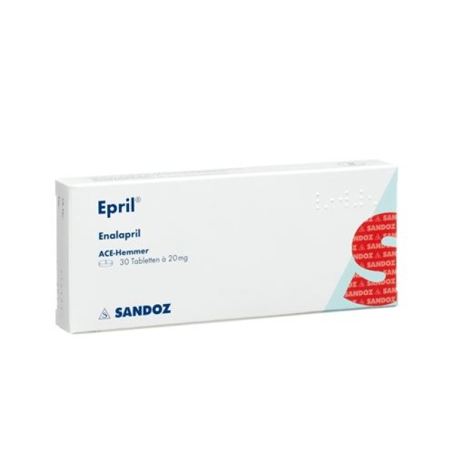 Epril 20 mg 100 tablets