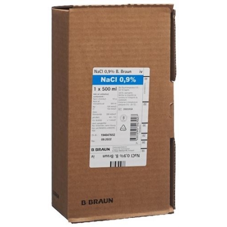 Nacl Braun 0.9% 500 ml