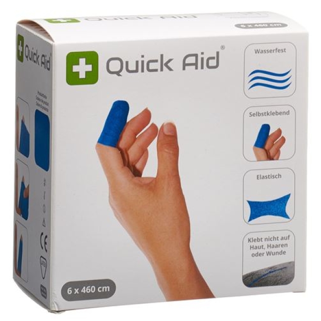 QUICK AID PFL 6X460CM BLAU ROL