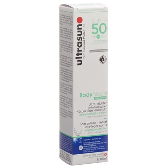 ULTRASUN BODY MINERAL SPF50