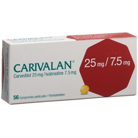 CARIVALAN FILMTABL 25MG/7.5MG