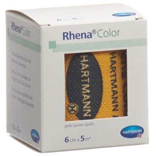 RHENA COLOR EL BDE 6CMX5M GELB