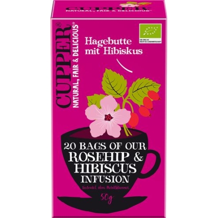 CUPPER HAGEBUTTE+HIBISKUS TEE