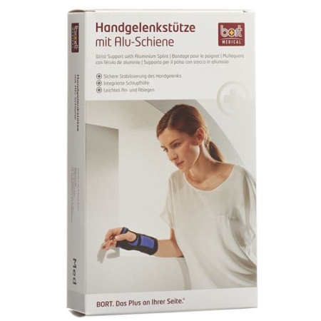 BORT HANDGELST SCHIEN RE XL BL