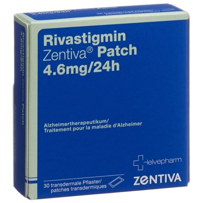 RIVASTIGMIN ZENTIV PATCH 4.6MG