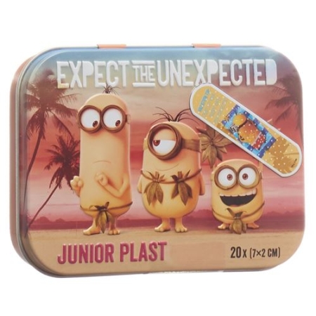 FW JUNIOR PLAST STRIPS MINIONS