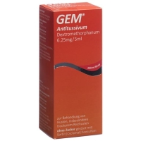 GEM ANTITUSSIVUM SIRUP GEM ANTITUSSIVUM SIRUP