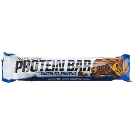 NUTRAMINO PROT BAR CHOC BROW