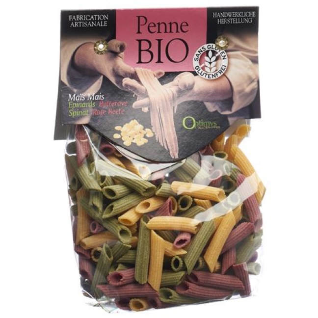 OPTIMYS DREIFARBIGE MAIS-PENNE