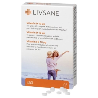 LIVSANE VITAMIN D 10 MCG