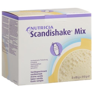 Scandishake Mix Pulver Vanille 6x85 грамм