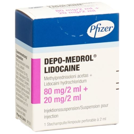 DEPO MEDROL LID AMP 2ML 80MG