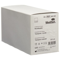 Mediset IVF Rundtupfer 3см стерильный 40 пакетиков 2 штуки