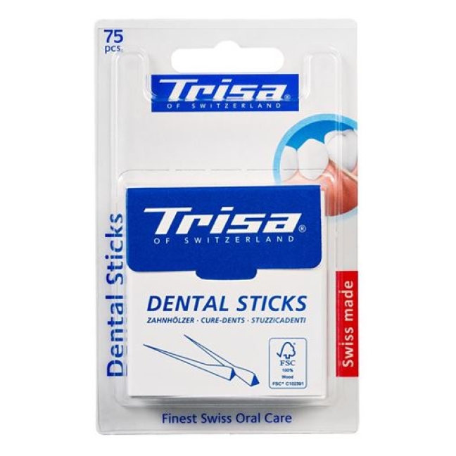 TRISA DENTAL STICKS HOLZ