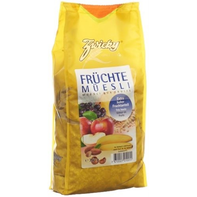 ZWICKY FRUECHTEMUEESLI O ZUCKE